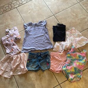 Girls bundle 9 items size 6/7